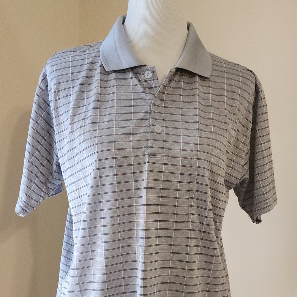 Men’s Small Gray Golf Polo Shirt By Joseph